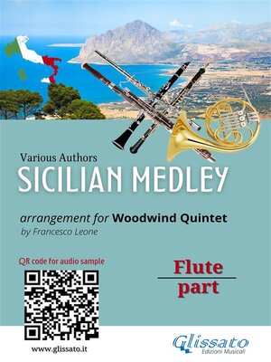 cover image of Flute part--"Sicilian Medley" for Woodwind Quintet